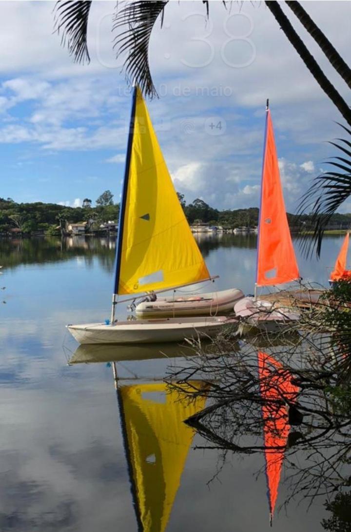 Lakehouse 24Hs Hostel Lagoa Conceicao Florianopolis Exterior photo