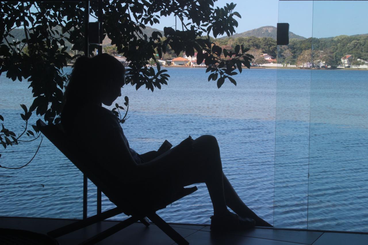 Lakehouse 24Hs Hostel Lagoa Conceicao Florianopolis Exterior photo